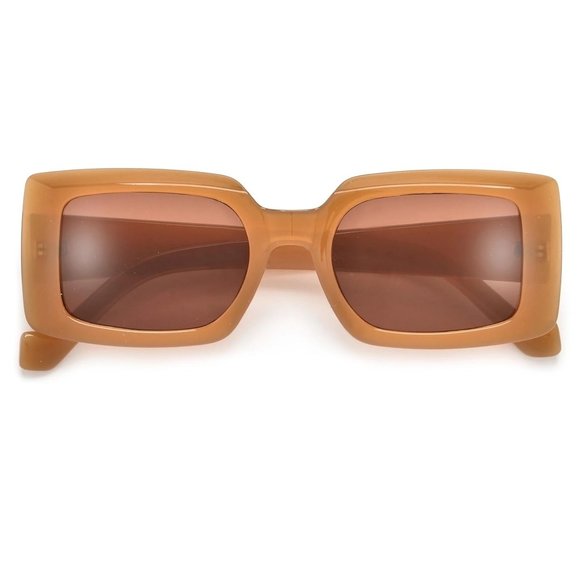 Aura | Minimalist Rectangle Sunglasses for Everyday Wear | Mod Squared Frame - Picture 6 of 6